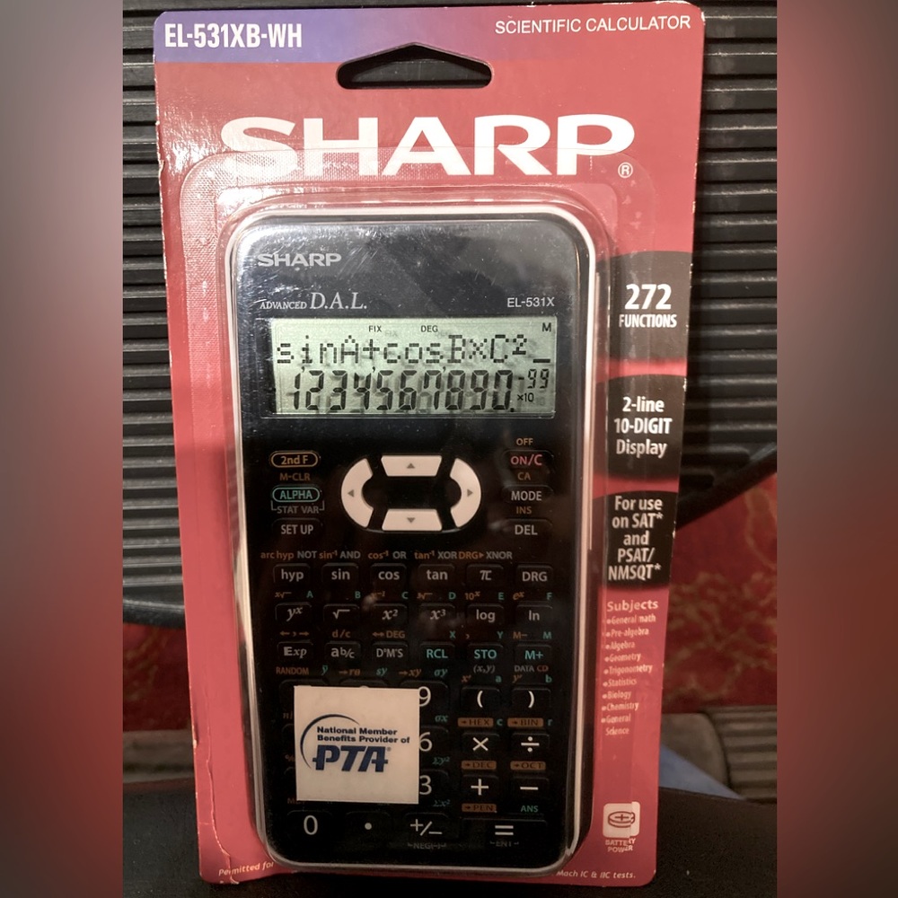 SHARP SCIENTIFIC CALCULATOR
